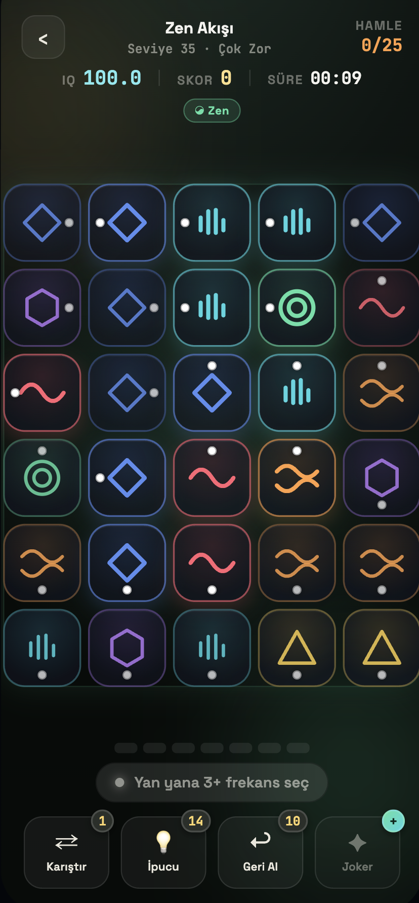 Prisma Echo oynanış ekranı